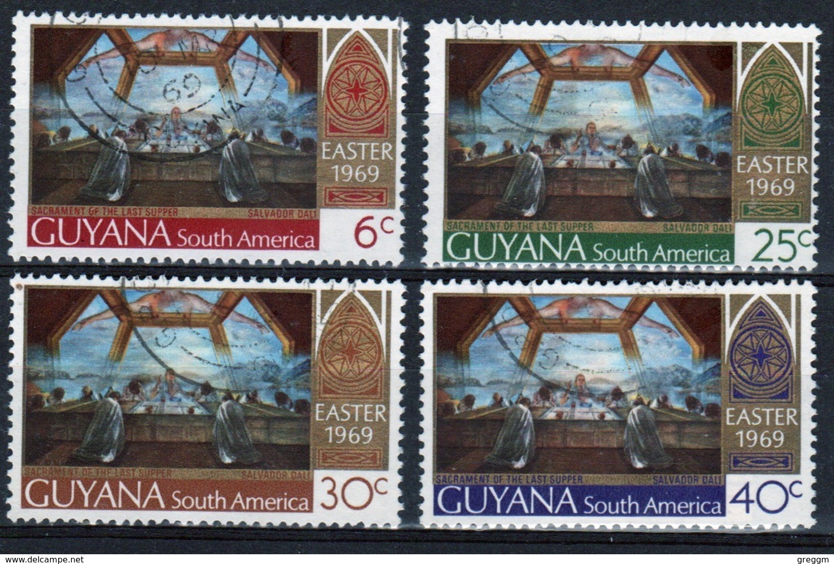 Guyana 1969 Set Of Stamps To Celebrate Easter. - Guyana (1966-...)