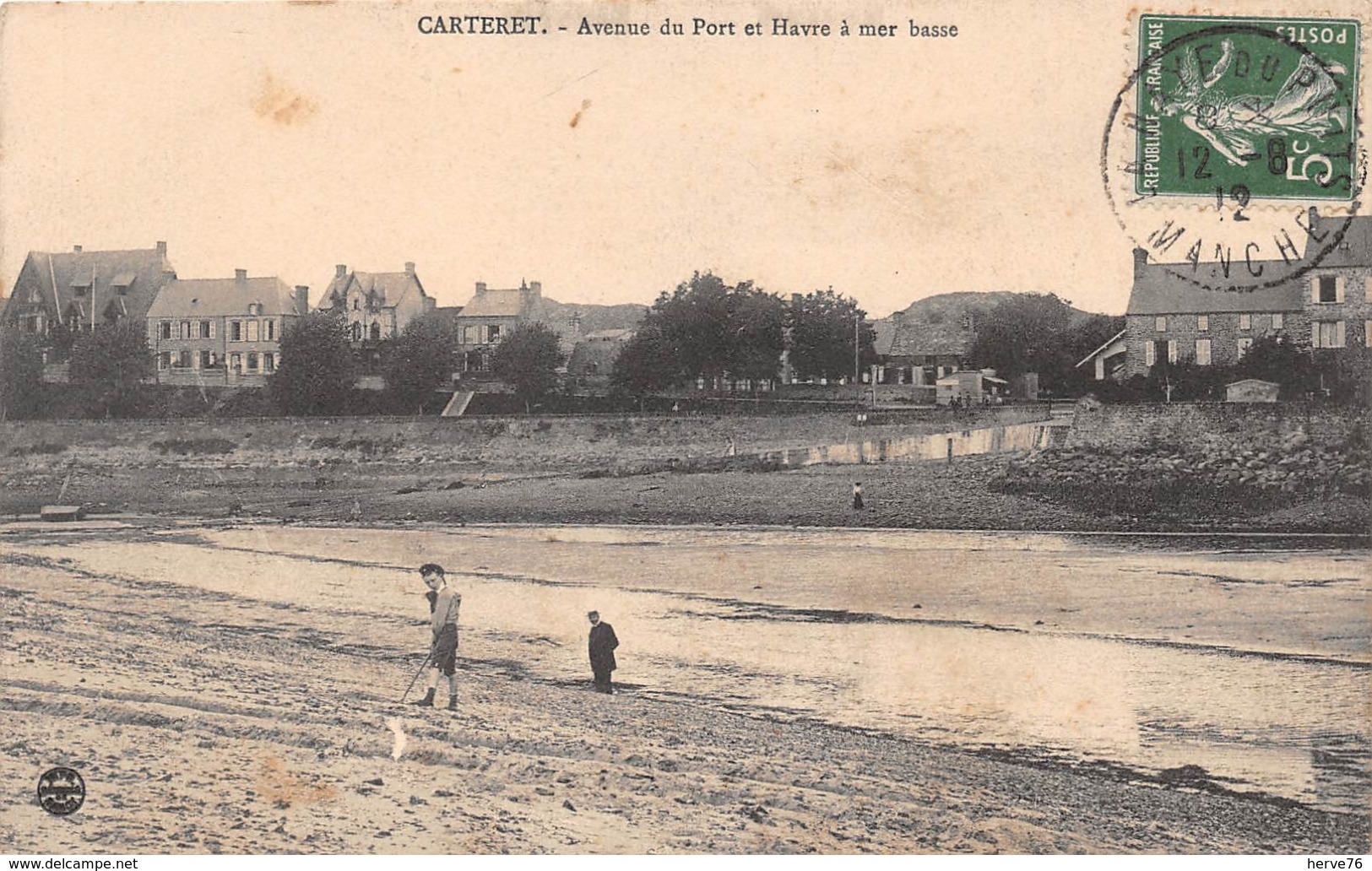 CARTERET - Avenue Du Port Et Havre à Mer Basse - Carteret