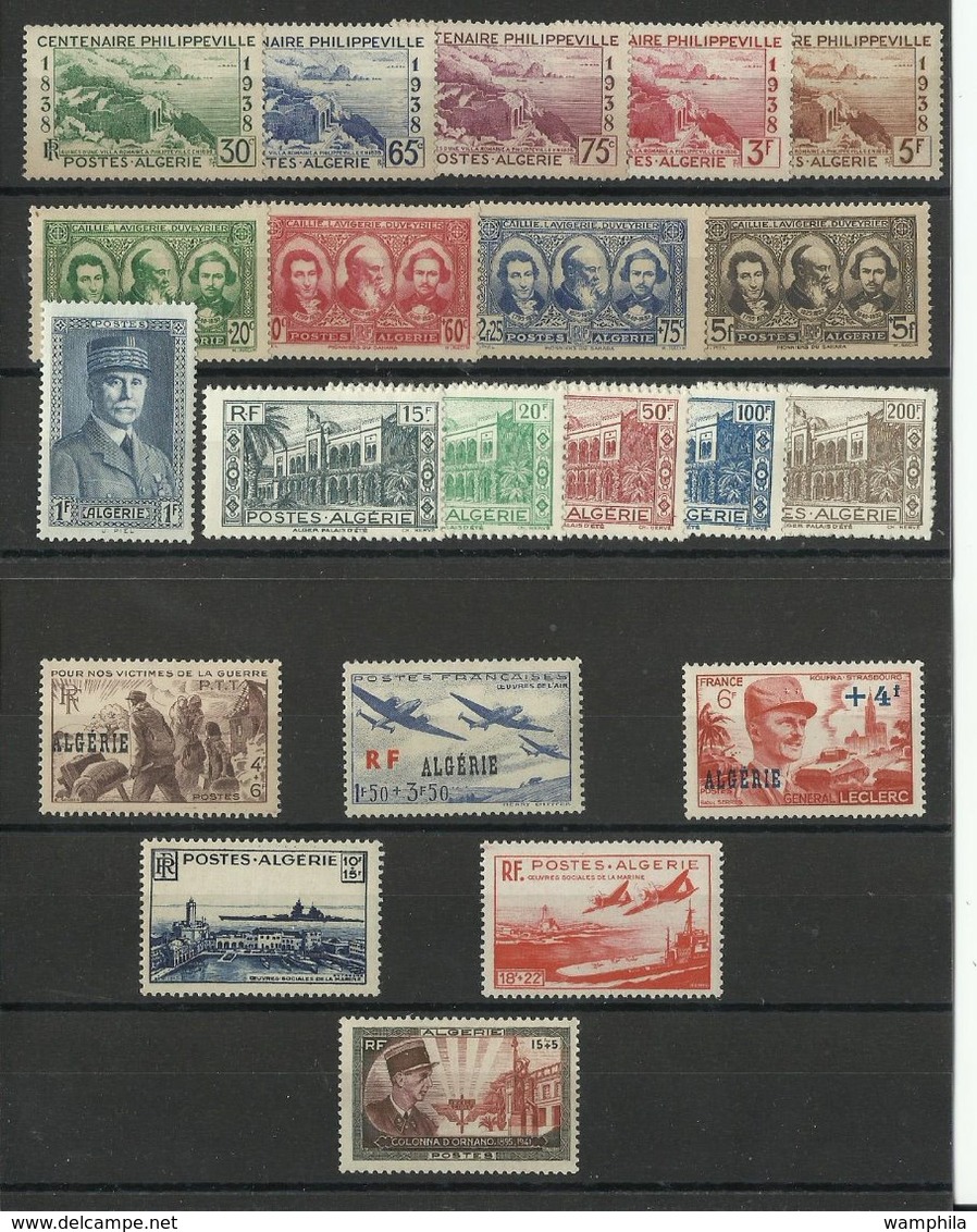 Algérie , Lot De Timbres Neufs** MNH, Cote YT 315€ 68 - Collections, Lots & Series