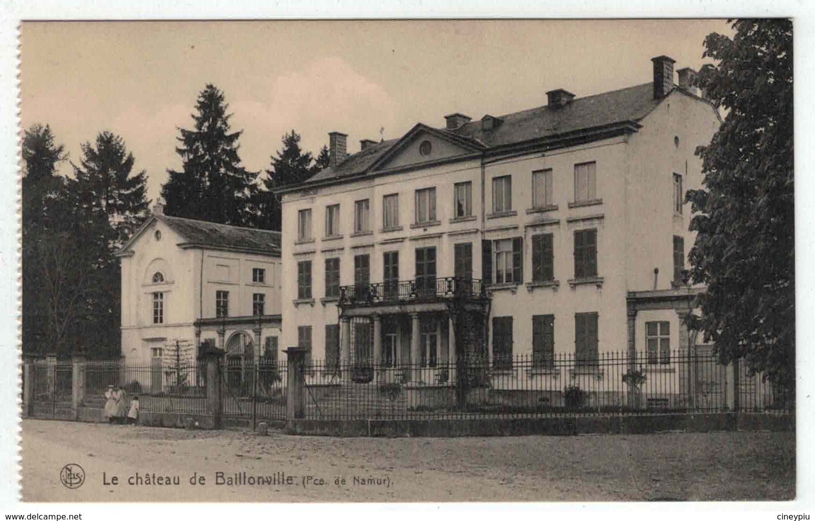 Somme Leuze - Le Château De Baillonville - Nels N°208 - Somme-Leuze