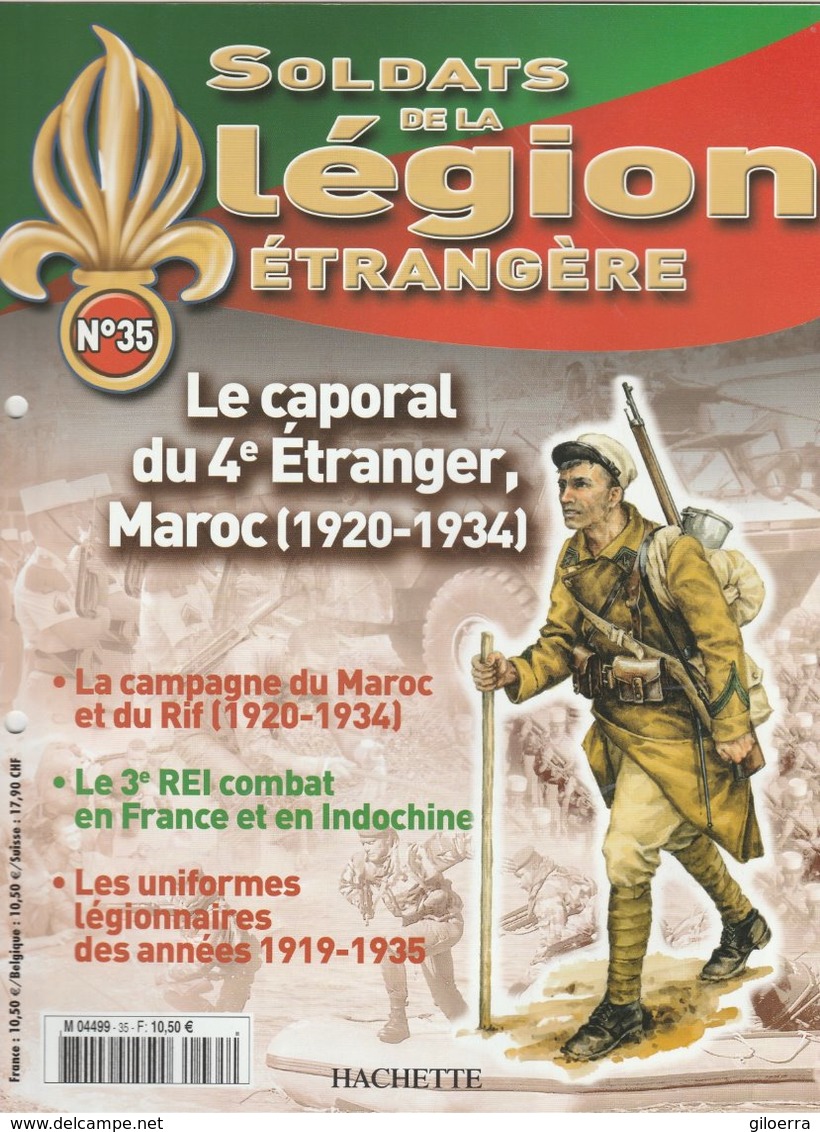 SOLDATS DE LA LEGION ETRANGERE N° 35 - Altri & Non Classificati