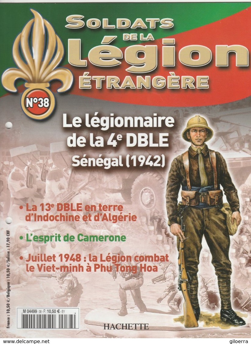 SOLDATS DE LA LEGION ETRANGERE N° 38 - Altri & Non Classificati