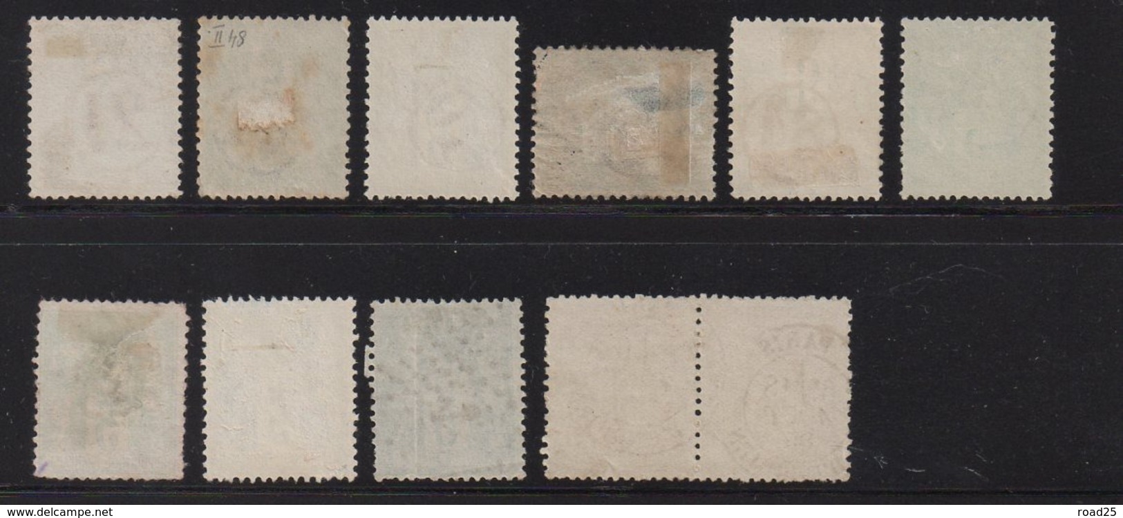 Collection de 85 timbres classiques Napoléon Cérès Sage , nuances et variétés diverses, 2 certificats numériques Calves