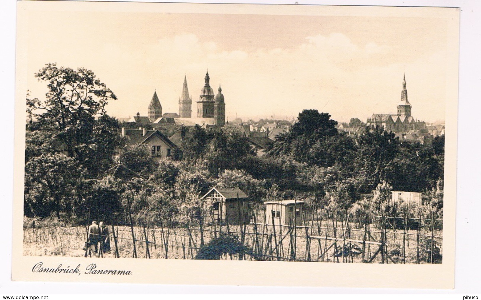 D-9691   OSNABRÜCK : Panorama - Osnabrueck