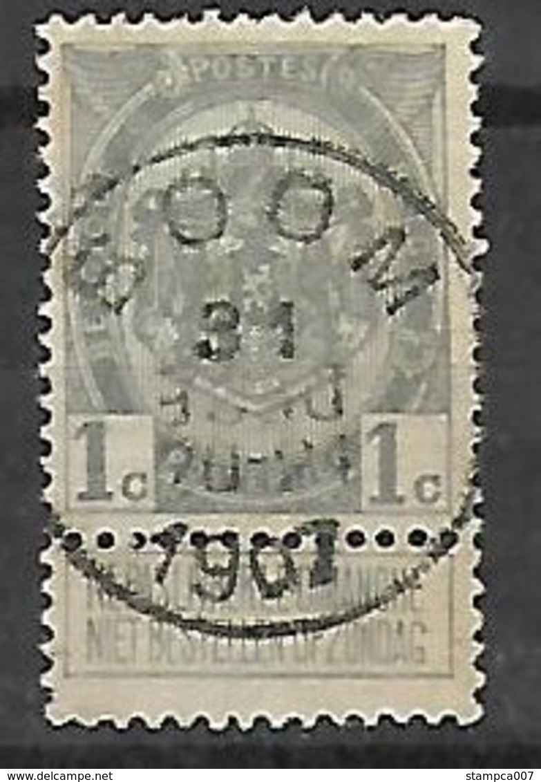 OCB Nr 81 Centrale Stempel Boom - 1893-1907 Coat Of Arms