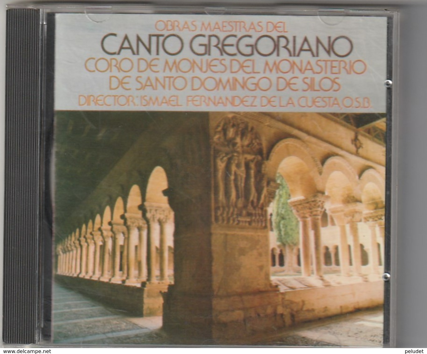 CD -CANTO GREGORIANO - CORO MONJES MONASTERIO SANTO DOMINGO SILOS - Sonstige & Ohne Zuordnung