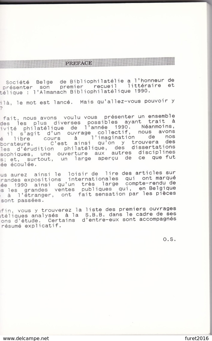 L Almanach Bibliophilatelique Simons 81 Pages - Bibliografías