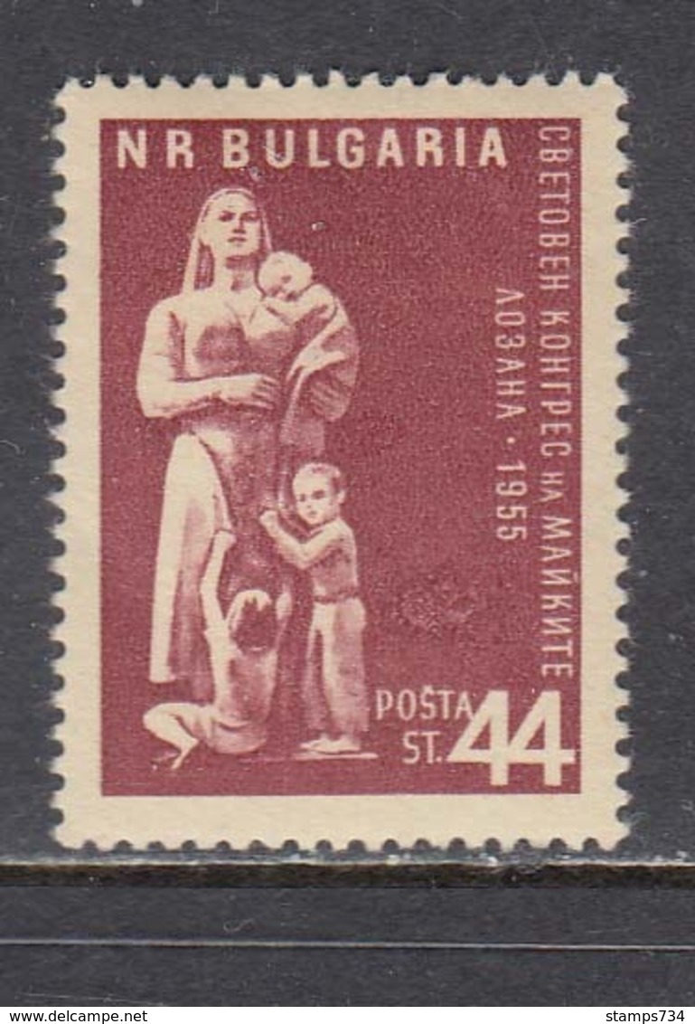 Bulgaria 1955 - World Congress Of Mothers, Mi-Nr. 960, MNH** - Unused Stamps