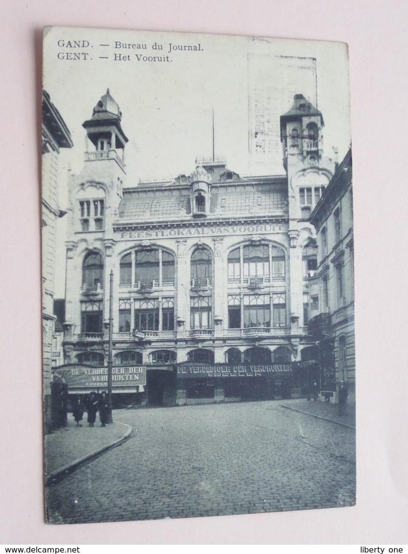 Bureau Du JOURNAL - Het VOORUIT Gand / Gent ( Uitg. / Edit SAIA ) Anno 193? ( Zie/voir Photo ) ! - Gent