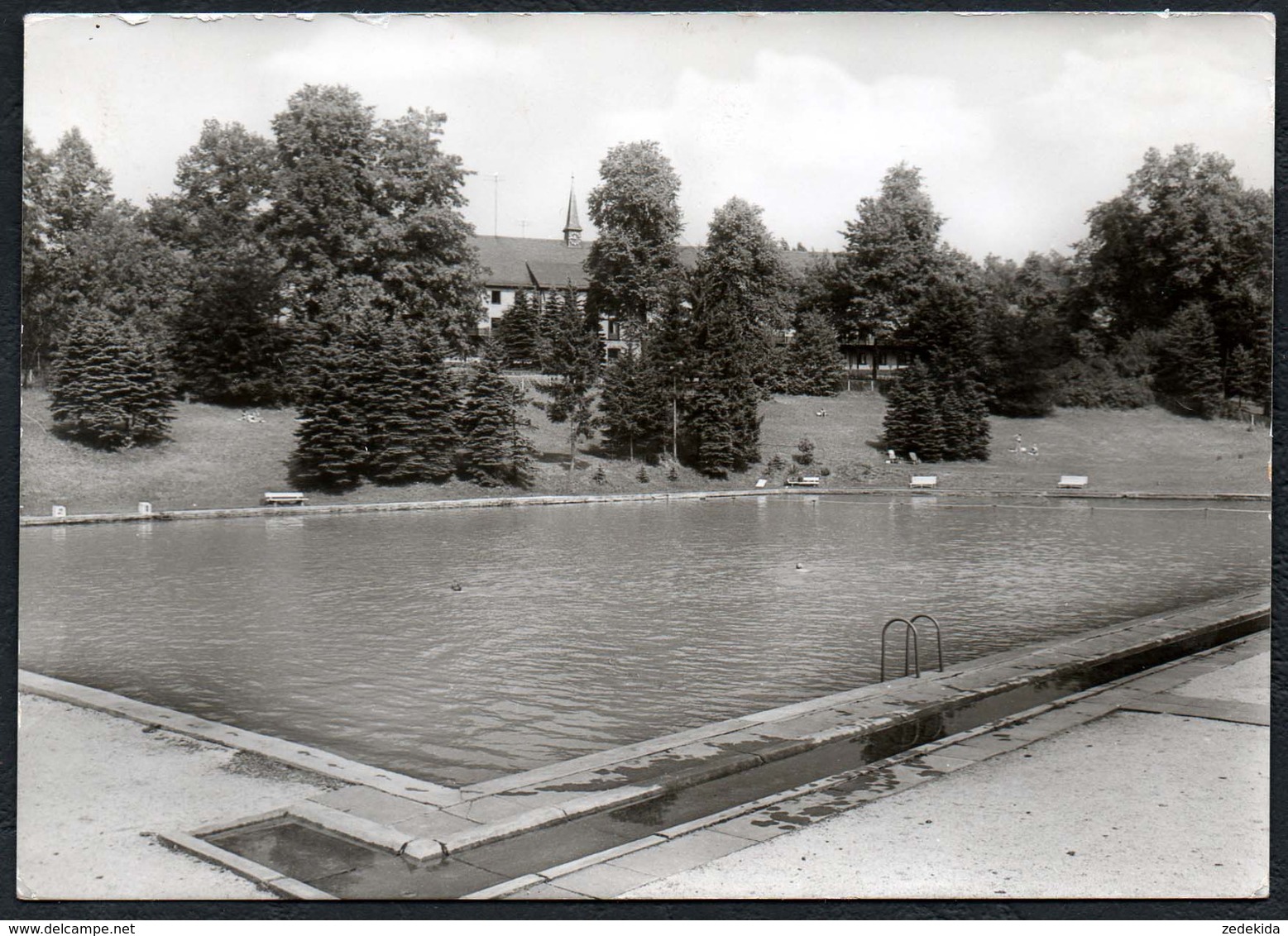 C7520 - Gehringswalde Wolkenstein - Sommerbad Freibad - Verlag Erlbach - Wolkenstein