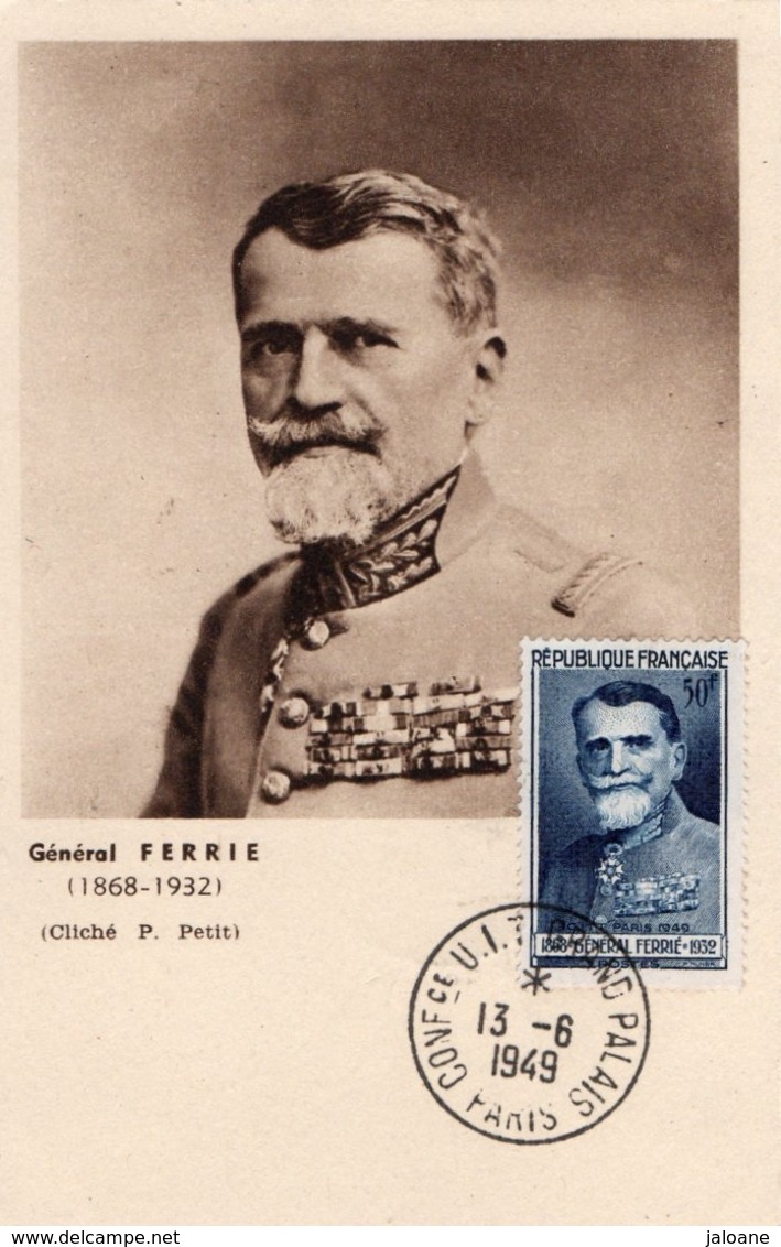 CARTE MAXIMUM  GENERAL FERRIE - Autres & Non Classés