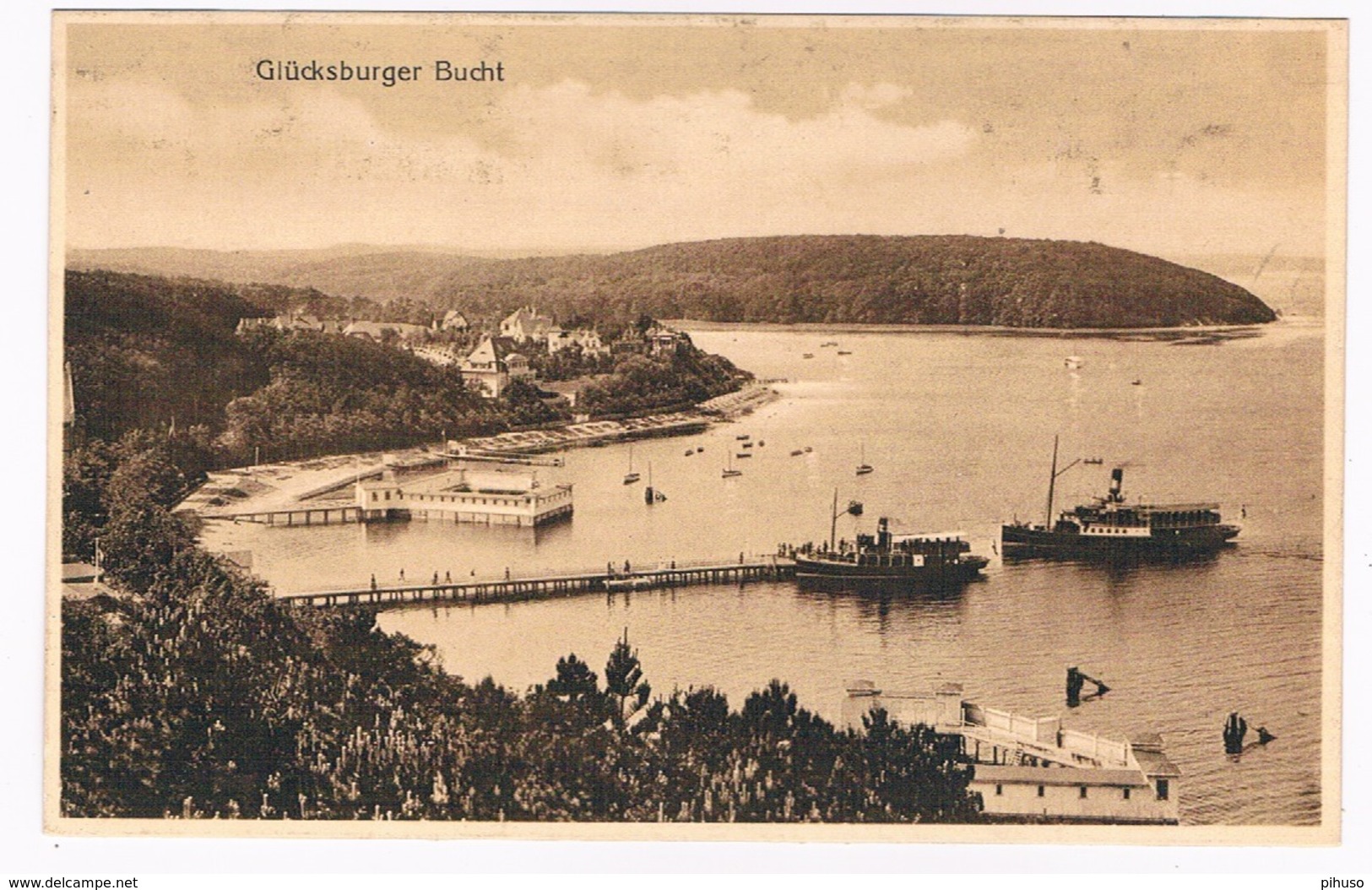 D-9720   GLÜCKSBURG : Glücksburger Bocht - Glücksburg