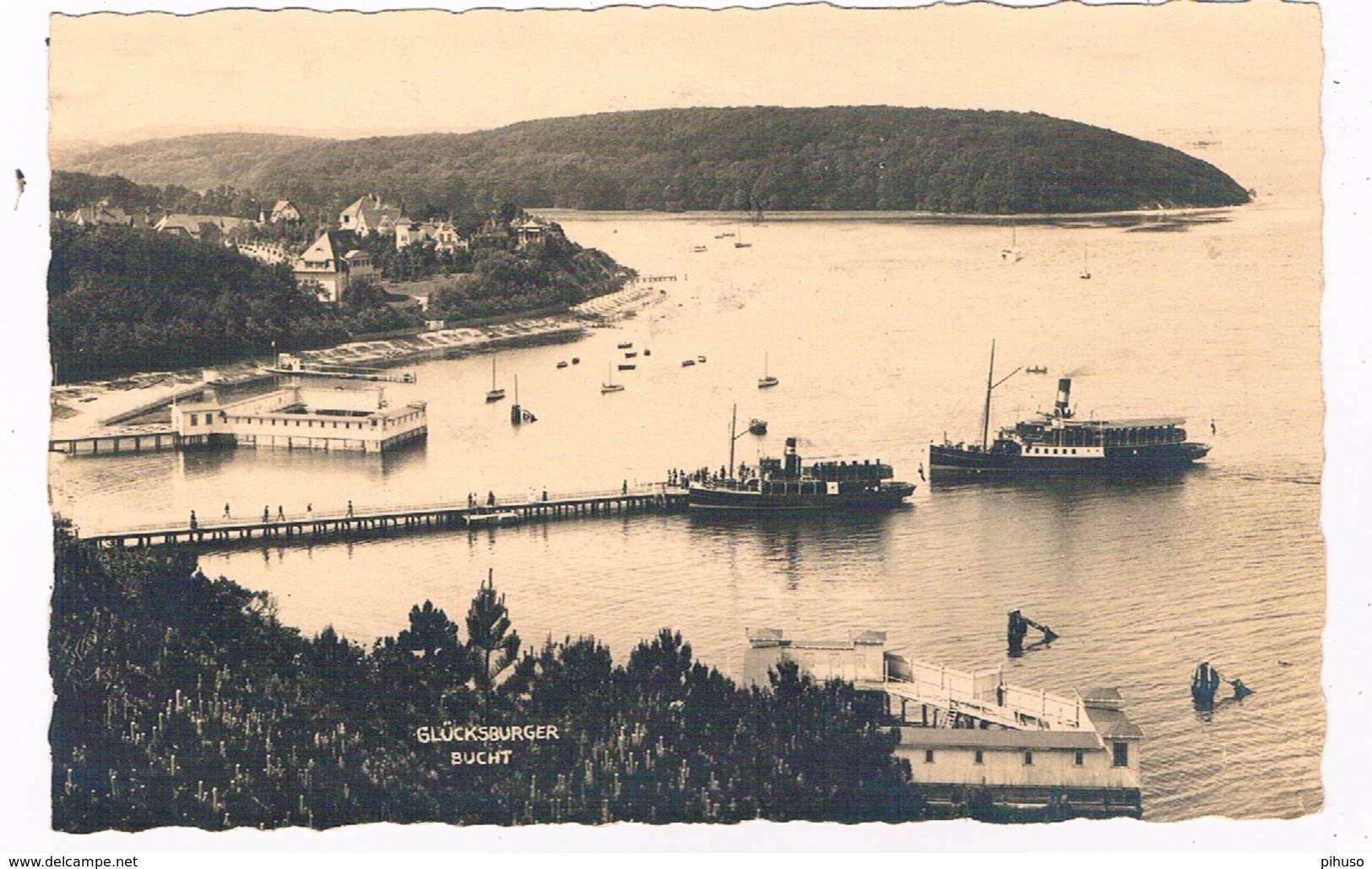 D-9722   GLÜCKSBURG : Glücksburger Bocht - Glücksburg