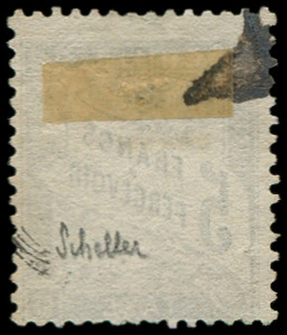 FRANCE Taxe O - 24, Signé Scheller, 2nd Choix: 5f. Noir - Cote: 2000 - 1859-1959 Oblitérés