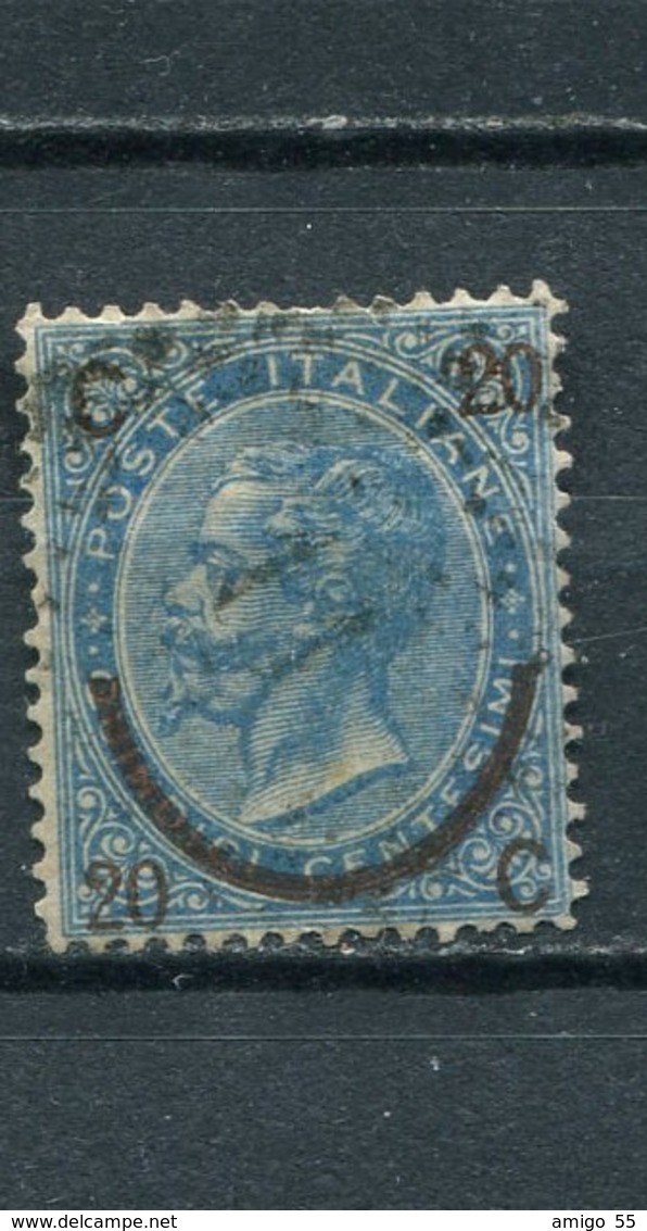 ITALY / ITALIEN / ITALIE 1865 -  King Victor Emmanuel II With Overprint. Fine Used, Good Condition - Used