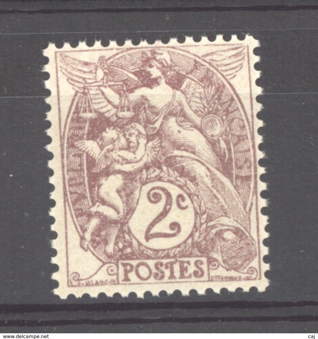 France  :  Yv  108  **   Type IB - 1900-29 Blanc