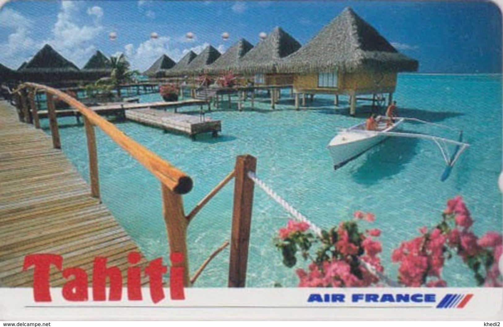 Télécarte Japon / 110-011 - AVIATION - AIR FRANCE TAHITI / PF POLYNESIE French Polynesia - Japan AIRLINES Phonecard - 35 - Airplanes