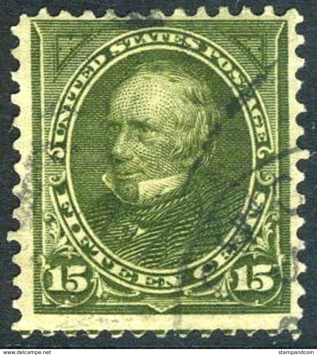 US #284 Used 15c Clay From 1898 - Used Stamps