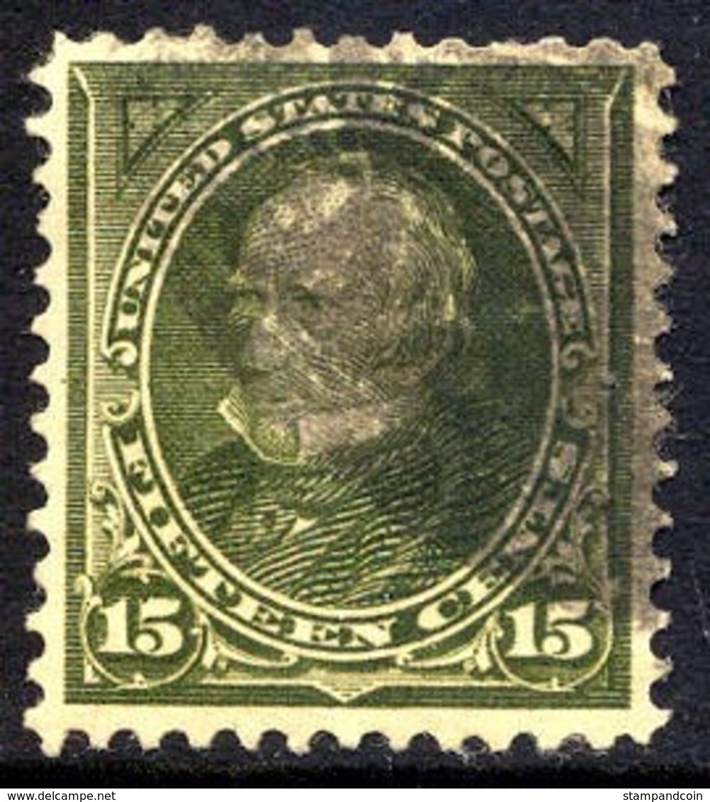 US #284 VF Used 15c Clay From 1898 - Used Stamps