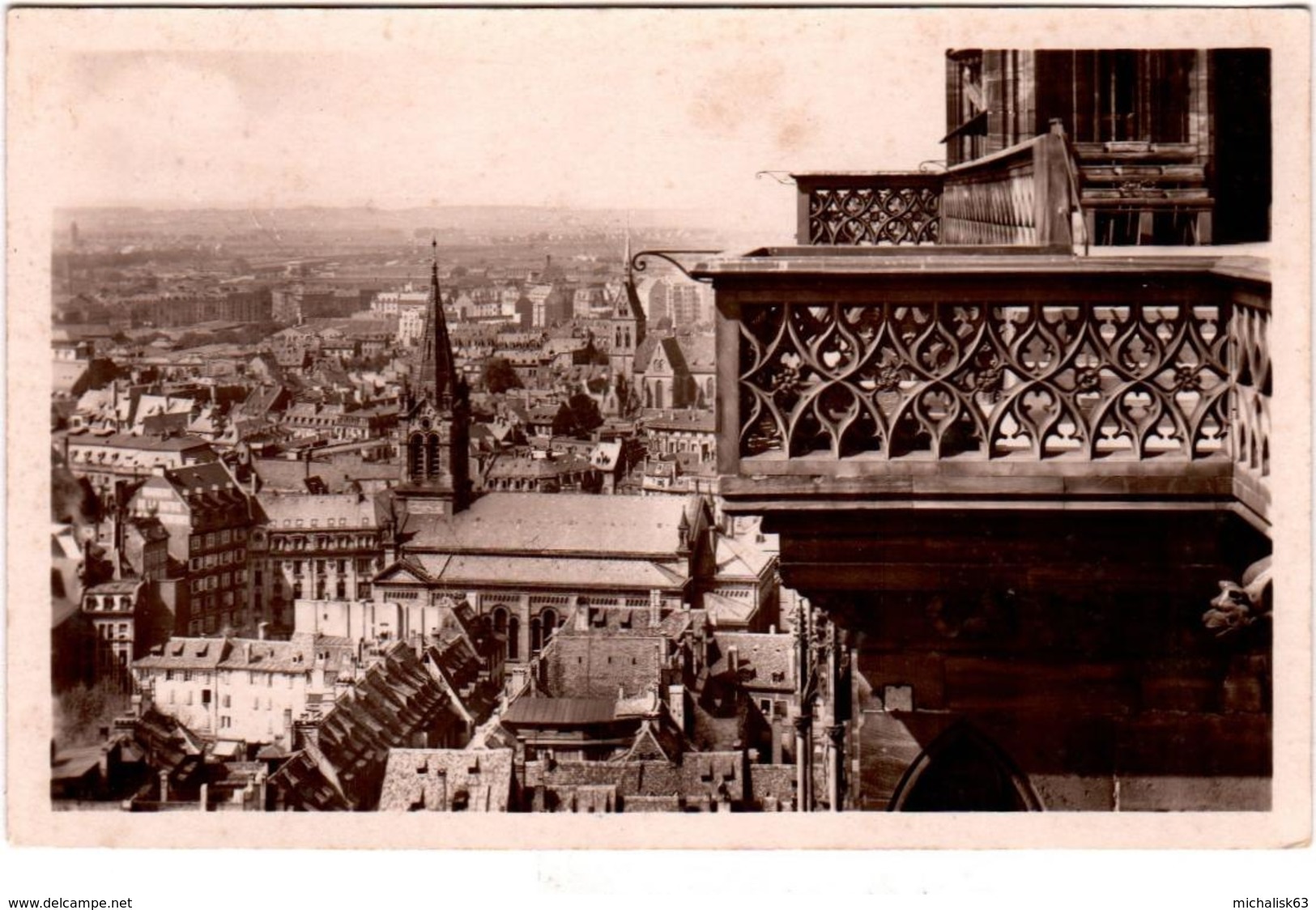 5LN 318.STRASBOURG - PLATEFORME DE LA CATHEDRALE - Straatsburg