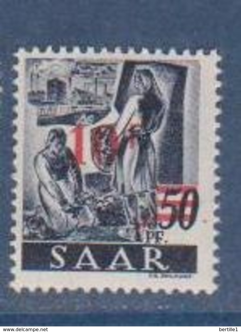 SARRE              N° YVERT   225      NEUF SANS CHARNIERES  ( Nsch 02/03 ) - Unused Stamps