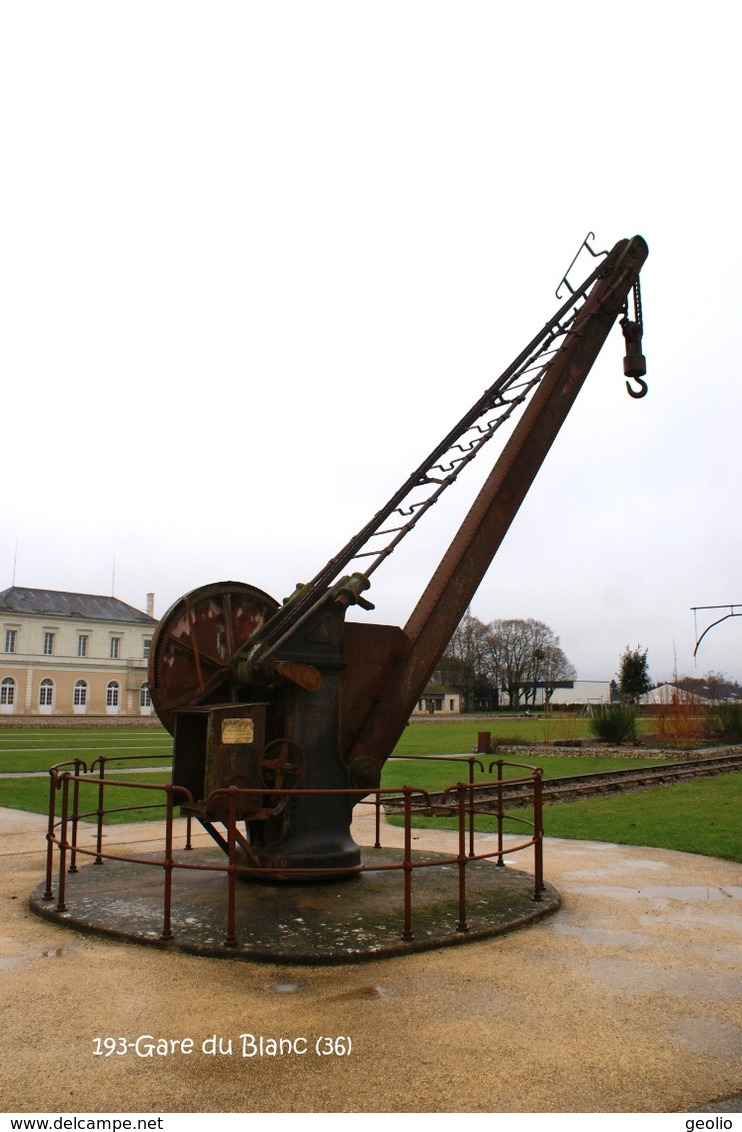 Chemin De Fer Du Blanc-Argent (36)- Gare Du Blanc (Edition à Tirage Limité) - Matériel