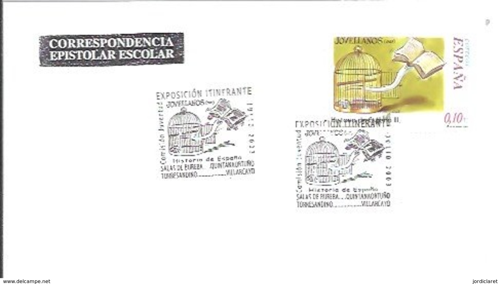 EXPOSICION ITINERANTE 2003 - Cartas & Documentos