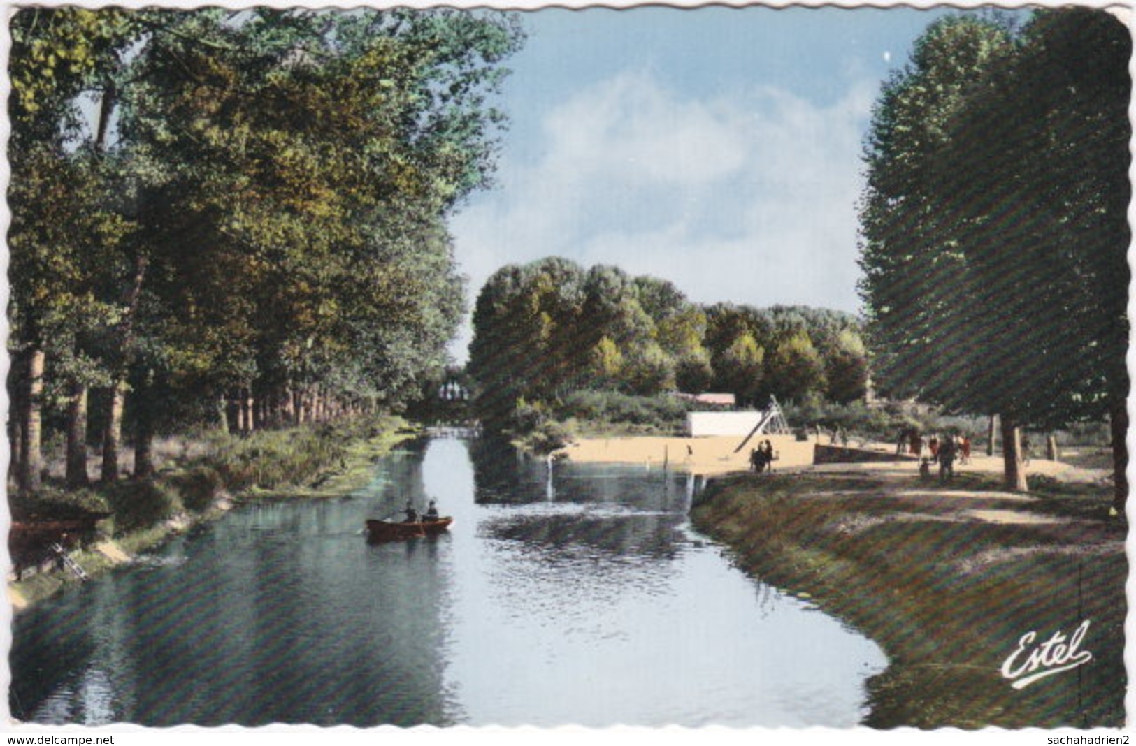 10. Pf. ROMILLY-SUR-SEINE. Le Canal Du Moulin. La Béchère. 9146 - Romilly-sur-Seine