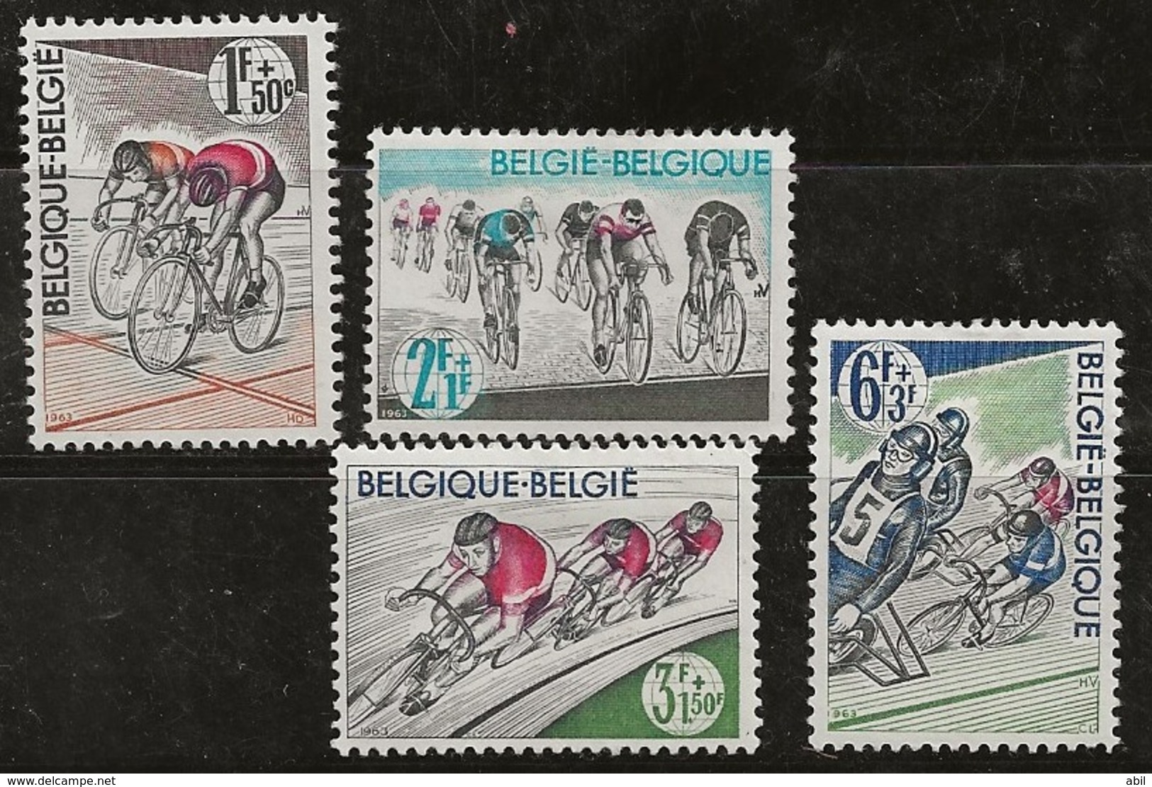 Belgique 1963 N° Y&T :   1255 à 1258 * - Ongebruikt