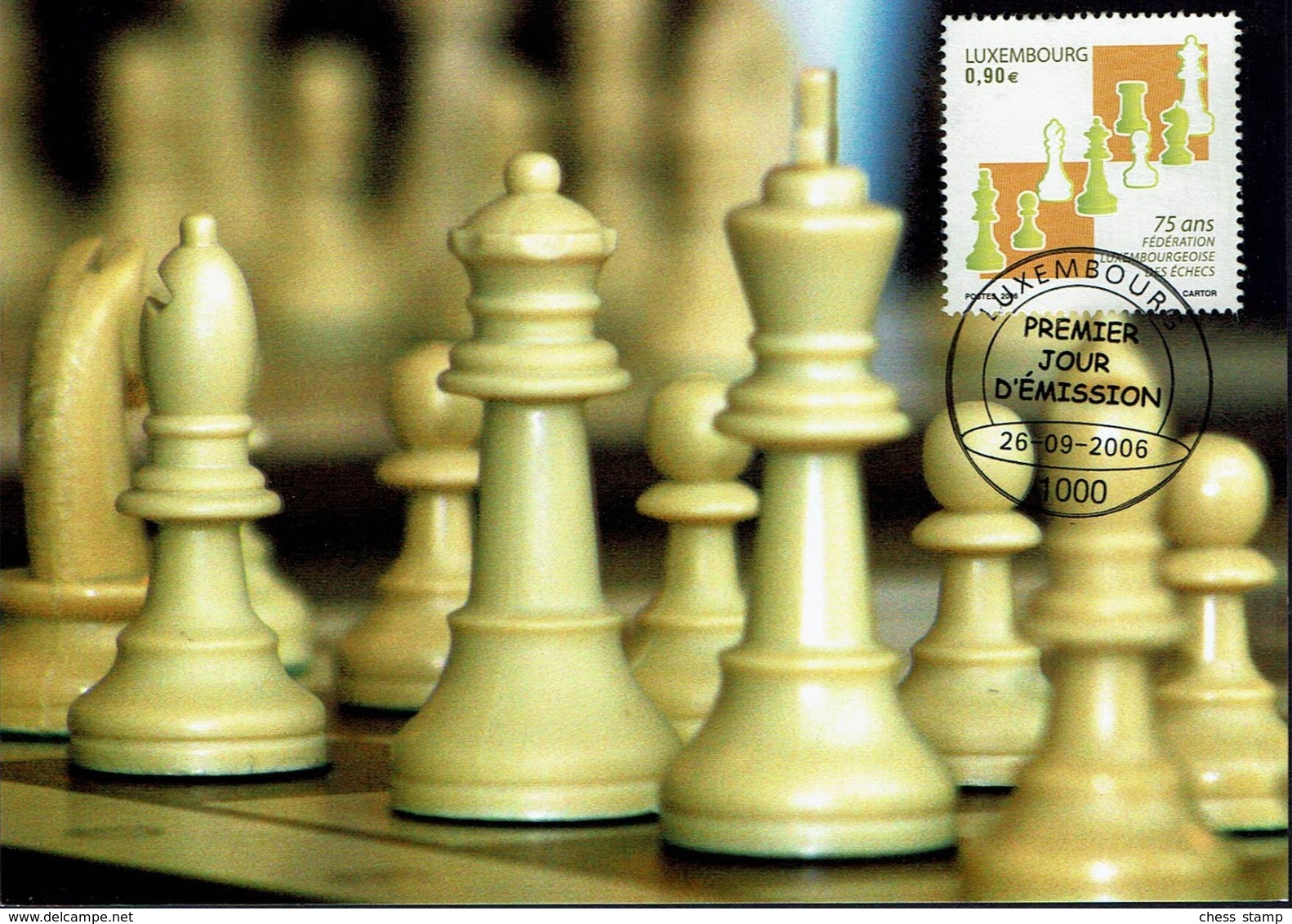 Luxemburg - Luxembourg 2006 - MiNr 1715 - Schach Chess Ajedrez échecs - MK - Schach