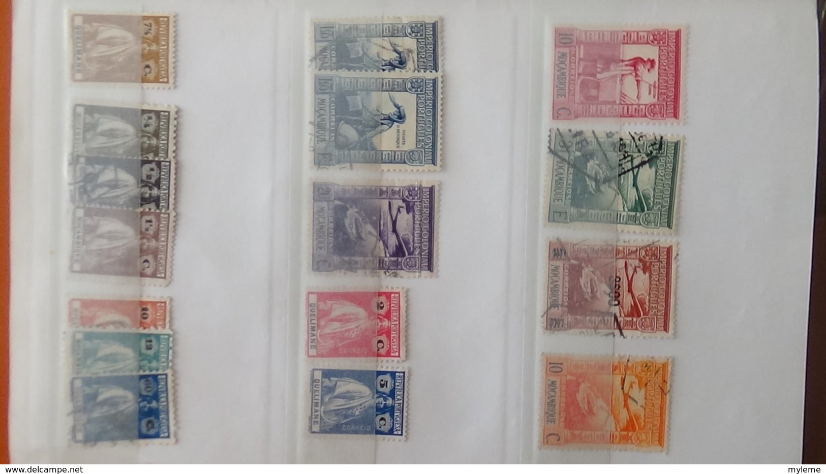 Carnets à choix de timbres anciens. Très sympa !!!