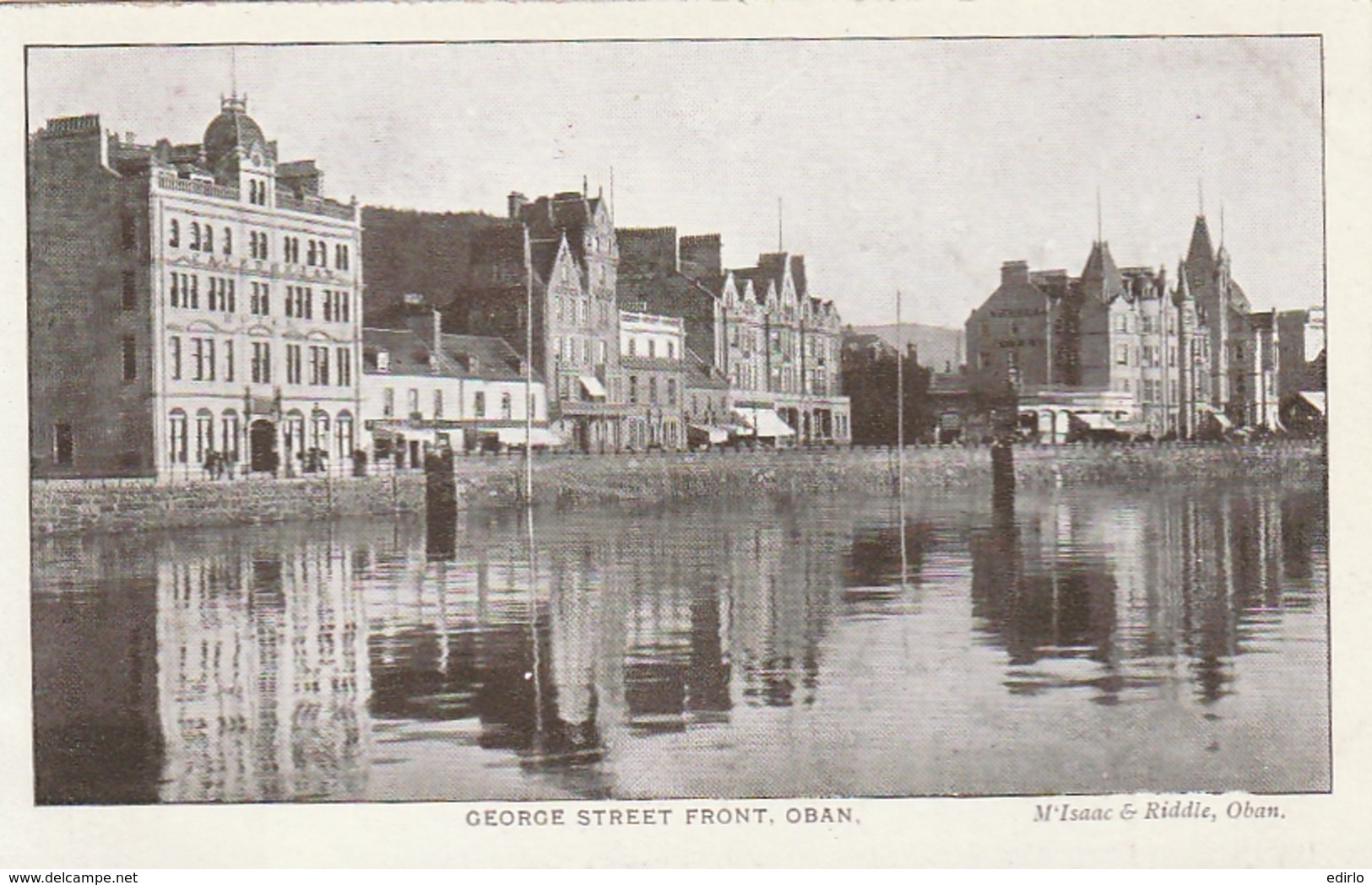 ***  SCOTLAND ***  OBAN George Street Front- Unused -TTBE - Argyllshire