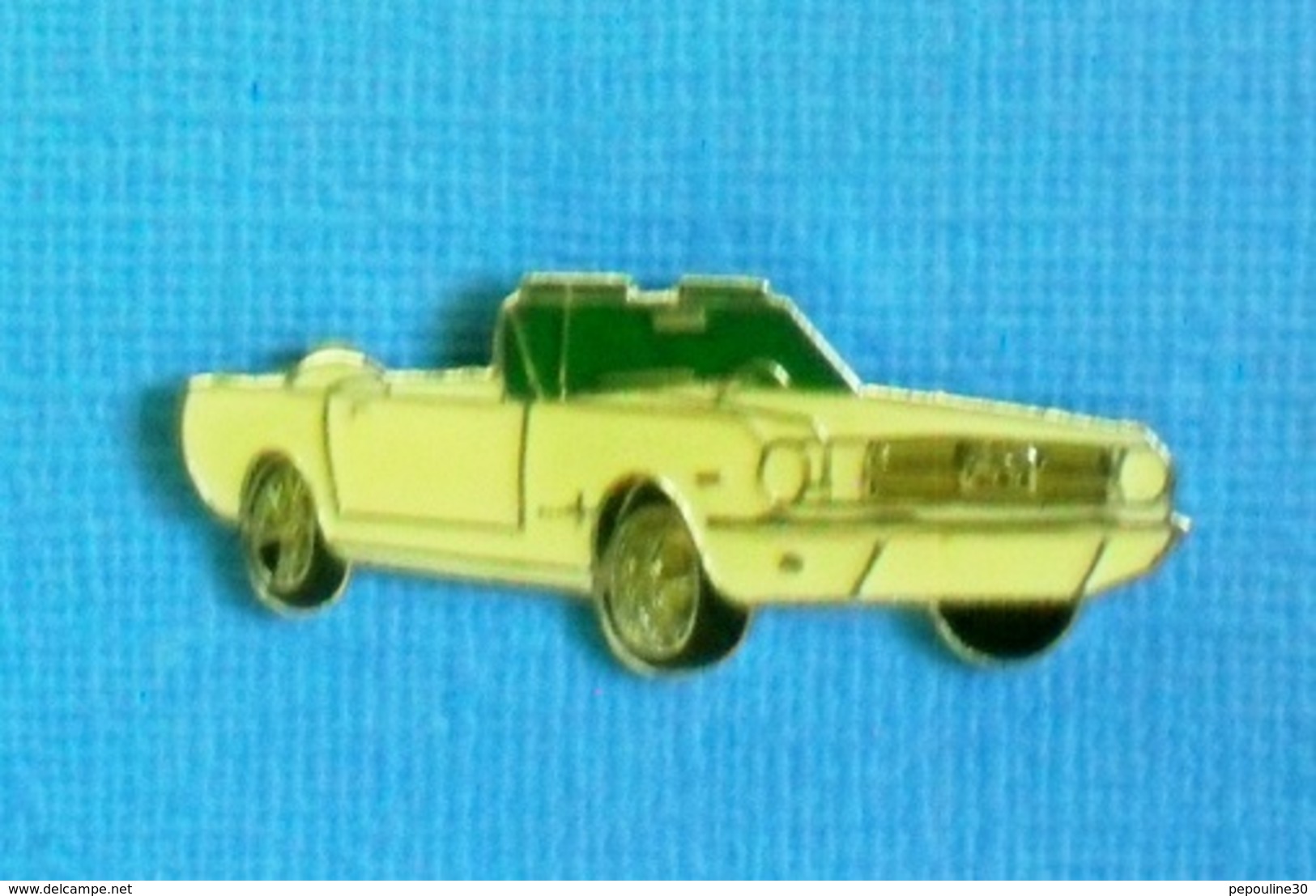 1 PIN'S //   ** FORD MUSTANG GT CABRIOLET / 1966 ** - Ford