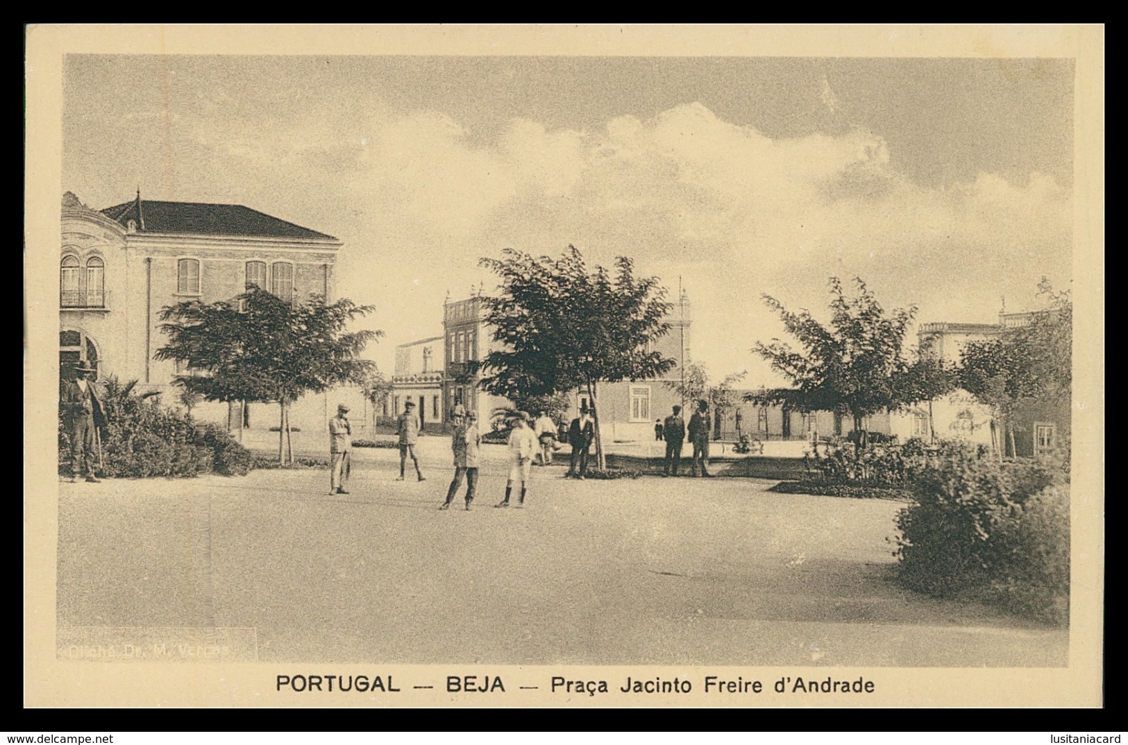 BEJA - Praça Jacinto Freire D'Andrade. ( Ed. Minerva Comercial)  Carte Postale - Beja