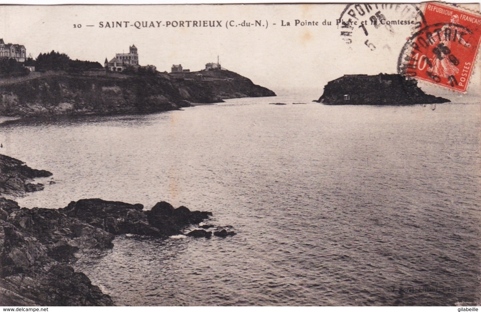 22 - Cotes D Armor -  SAINT QUAY PORTRIEUX - La Pointe Du Phare Et La Comtesse - Saint-Quay-Portrieux