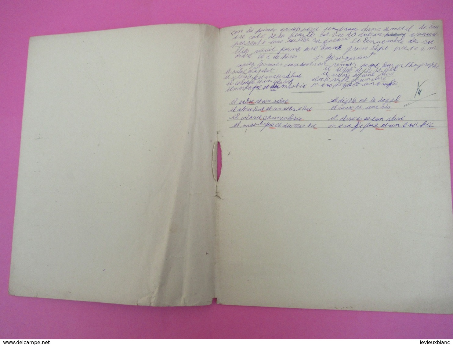 Couverture De  Cahier/ LEMOUES/ Librairie Papeterie à CHARTRES/ Eure Et Loir/Vers 1950            CAH193 - Papierwaren