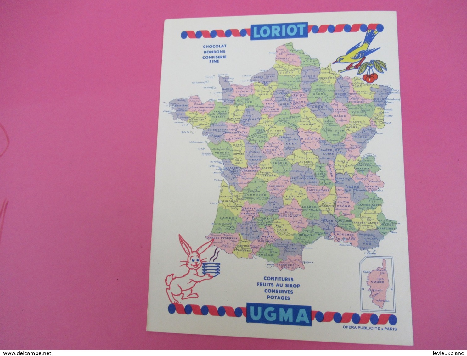 Protège   Cahier/UGMA /Loriot/ STRASBOURG/ Sucreries/ /Vers 1950            CAH195 - Caramelle & Dolci