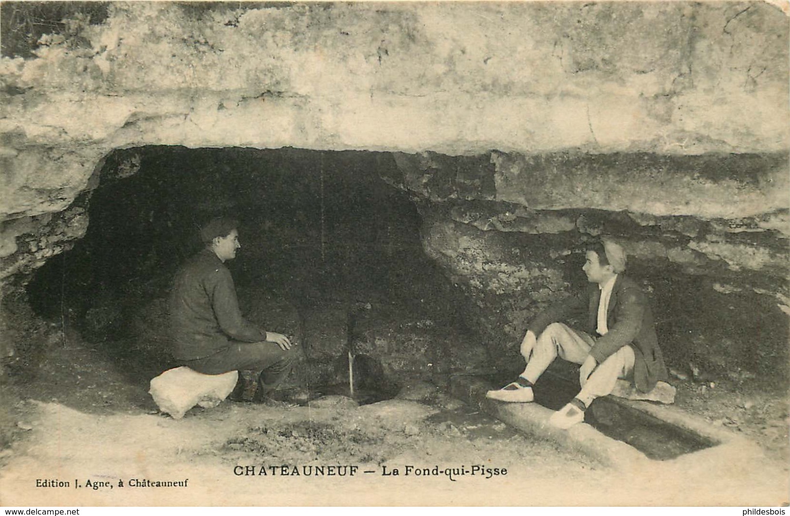 CHARENTE  CHATEAUNEUF Sur CHARENTE  La Fond Qui Pisse - Chateauneuf Sur Charente