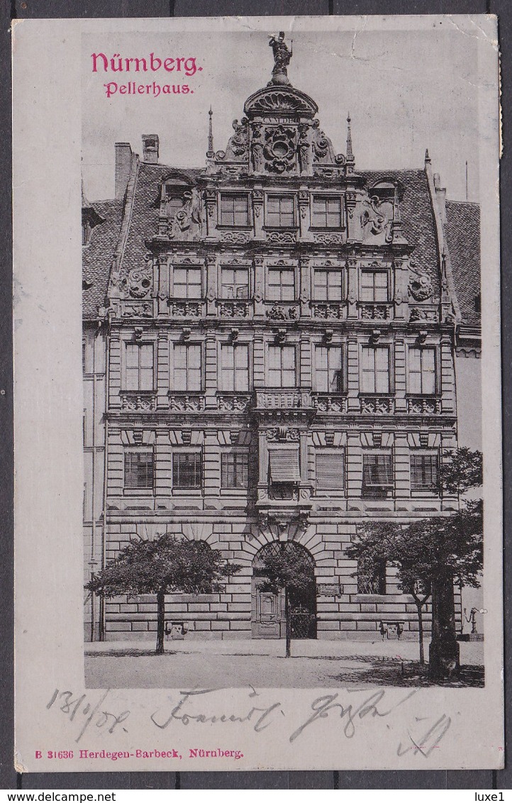 GERMANY ,  Nurnberg ,    OLD  POSTCARD - Neuburg