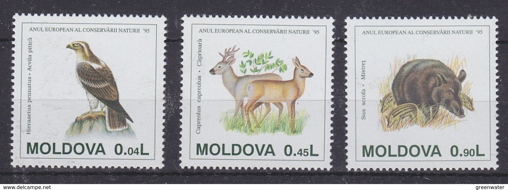 Moldova 1995 European Nature Protection 3v ** Mnh (44602) - Europese Gedachte