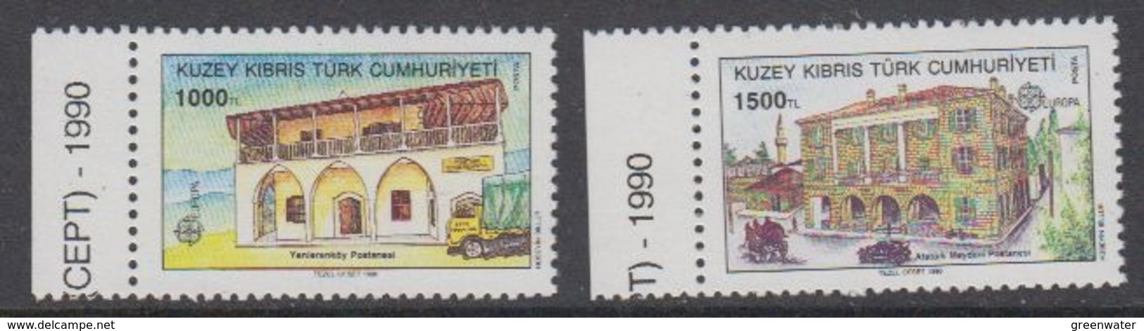 Europa Cept 1990 Northern Cyprus 2v  ** Mnh (44602A) - 1990