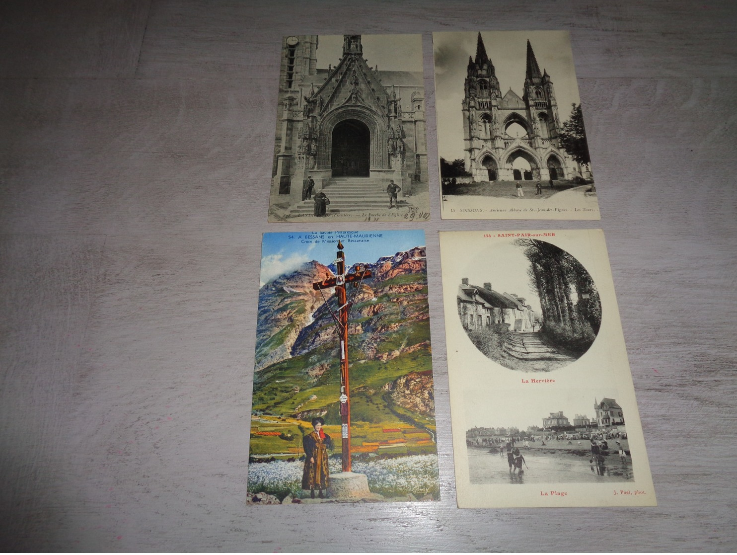 Lot de 60 cartes postales de France    Lot van 60 postkaarten van Frankrijk  - 60 scans