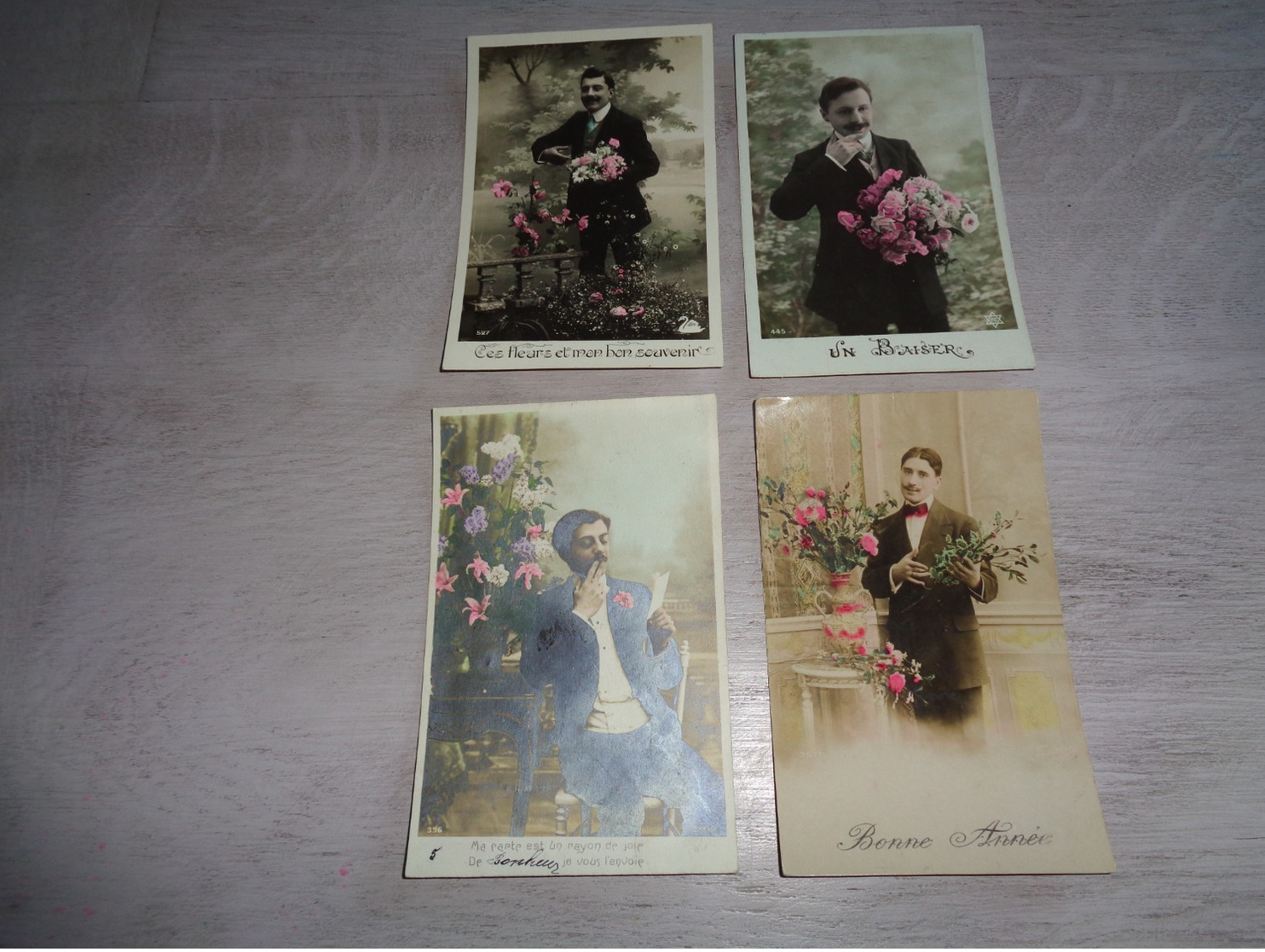 Beau Lot De 60 Cartes Postales De Fantaisie  Hommes  Homme   Mooi Lot 60 Postkaarten Van Fantasie Mannen Man -  60 Scans - 5 - 99 Karten