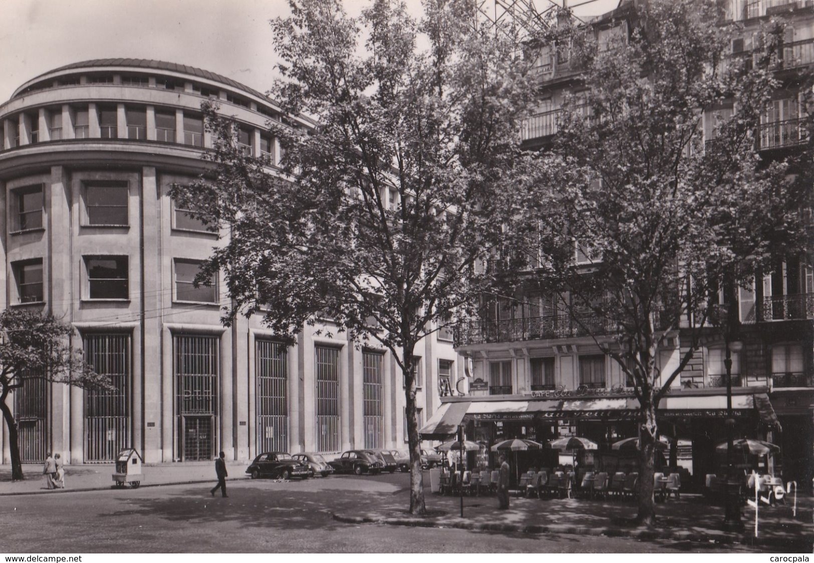 Carte 1960 PARIS 10 / LA POSTE PARIS BONNE NOUVELLE ET Café "du Petit Duc..." - Arrondissement: 10