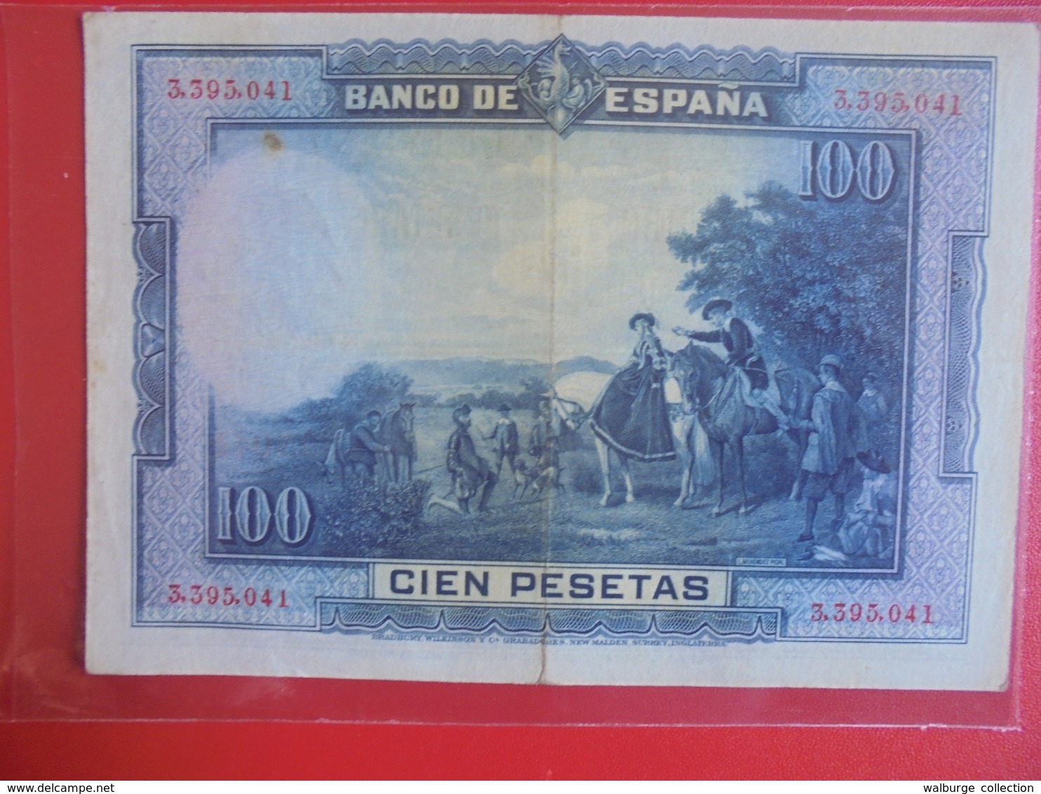 ESPAGNE 100 PESETAS 1928 CIRCULER (B.7) - 100 Pesetas