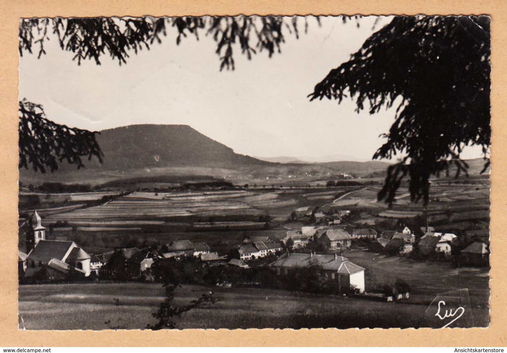 CPA Saulxures, Panorama, Gel.1949 - Autres & Non Classés