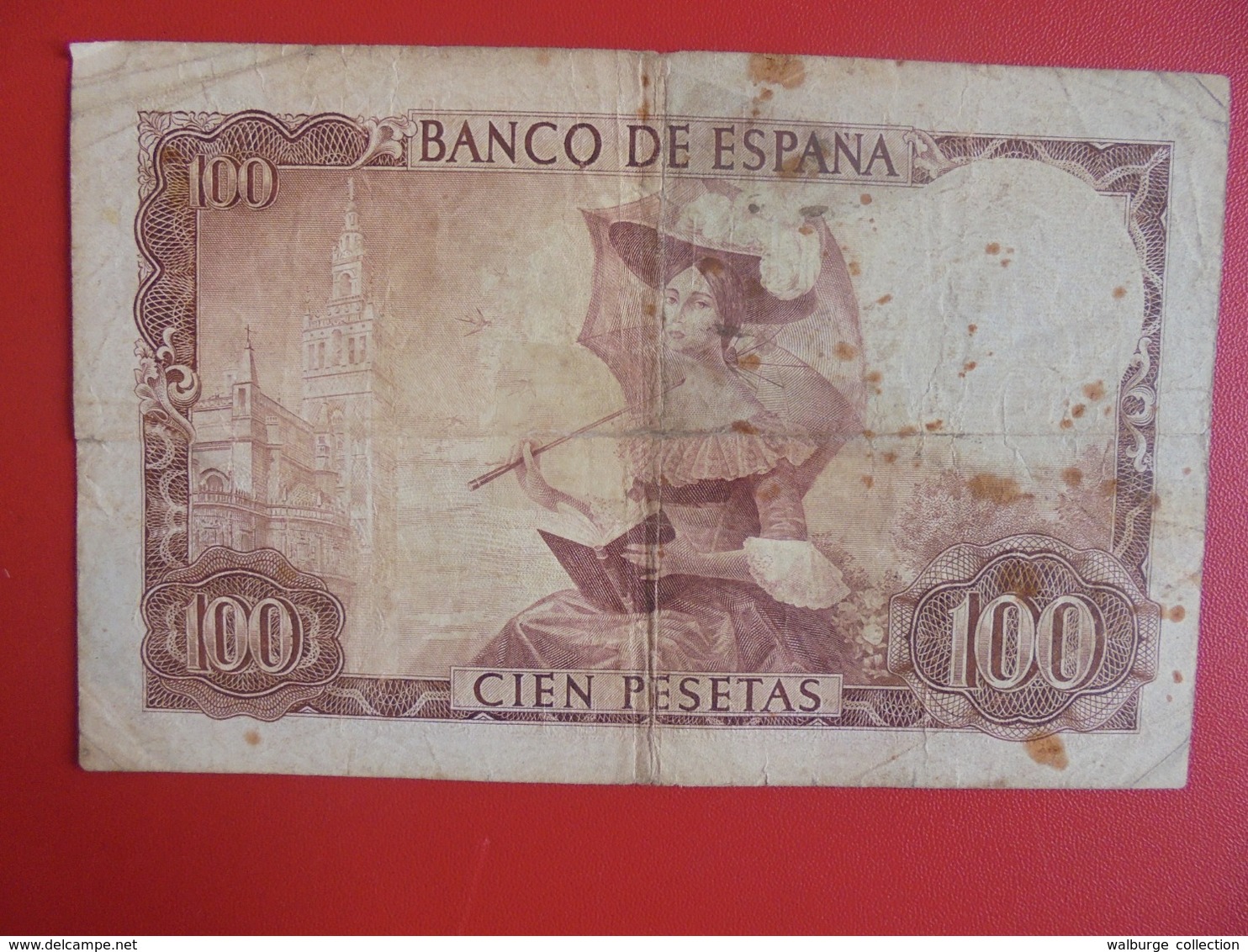 ESPAGNE 100 PESETAS 1965 CIRCULER (B.7) - 100 Pesetas