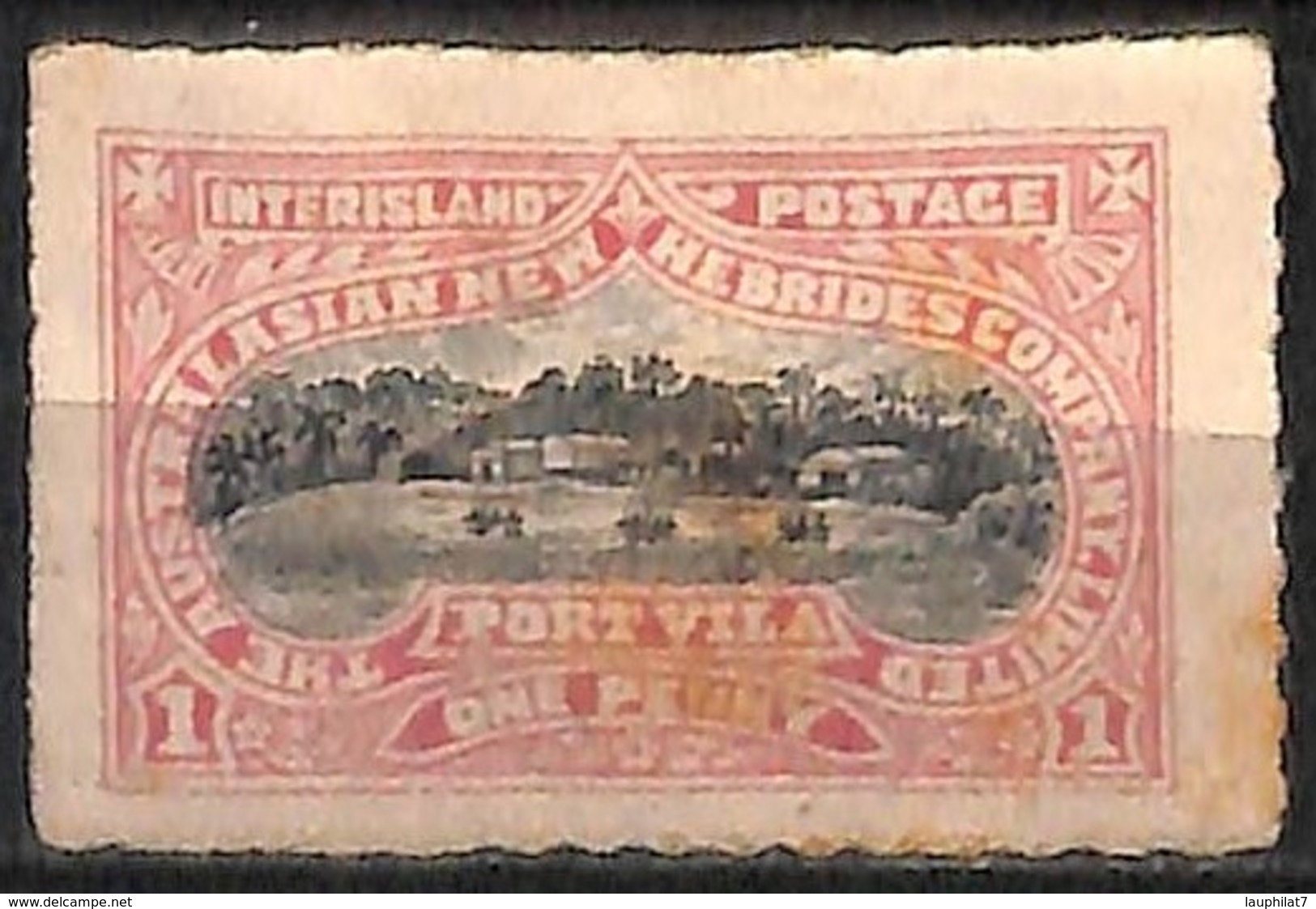 [828410]B/TB//*/Mh-Nouvelles-Hébrides         1911 - 1p Rose, INTERISLAND POSTAGE - THE AUSTRALASIAN NEW HEBRIDES COMPAN - Unused Stamps