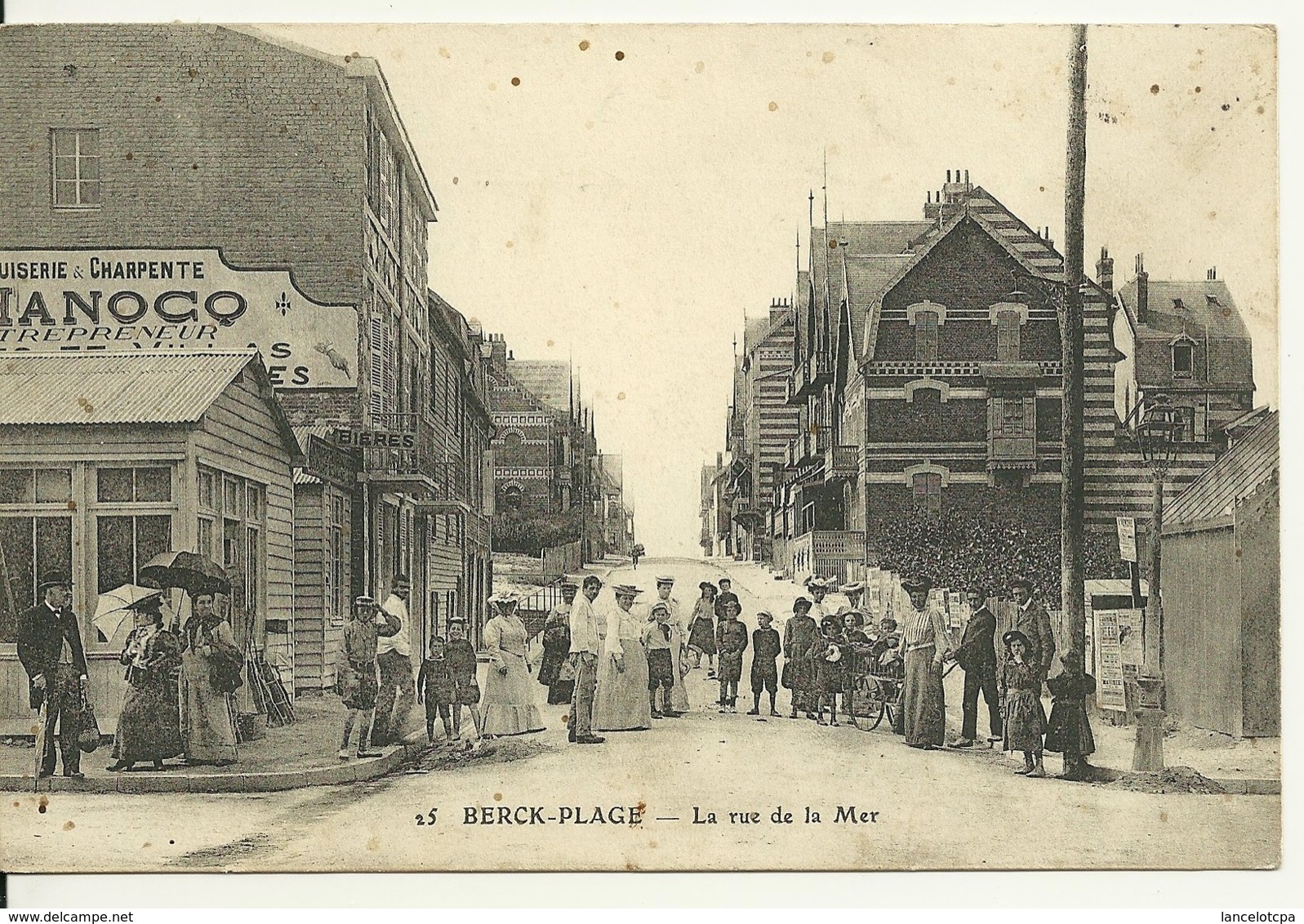 62 - BERCK PLAGE / LA RUE DE LA MER - Berck