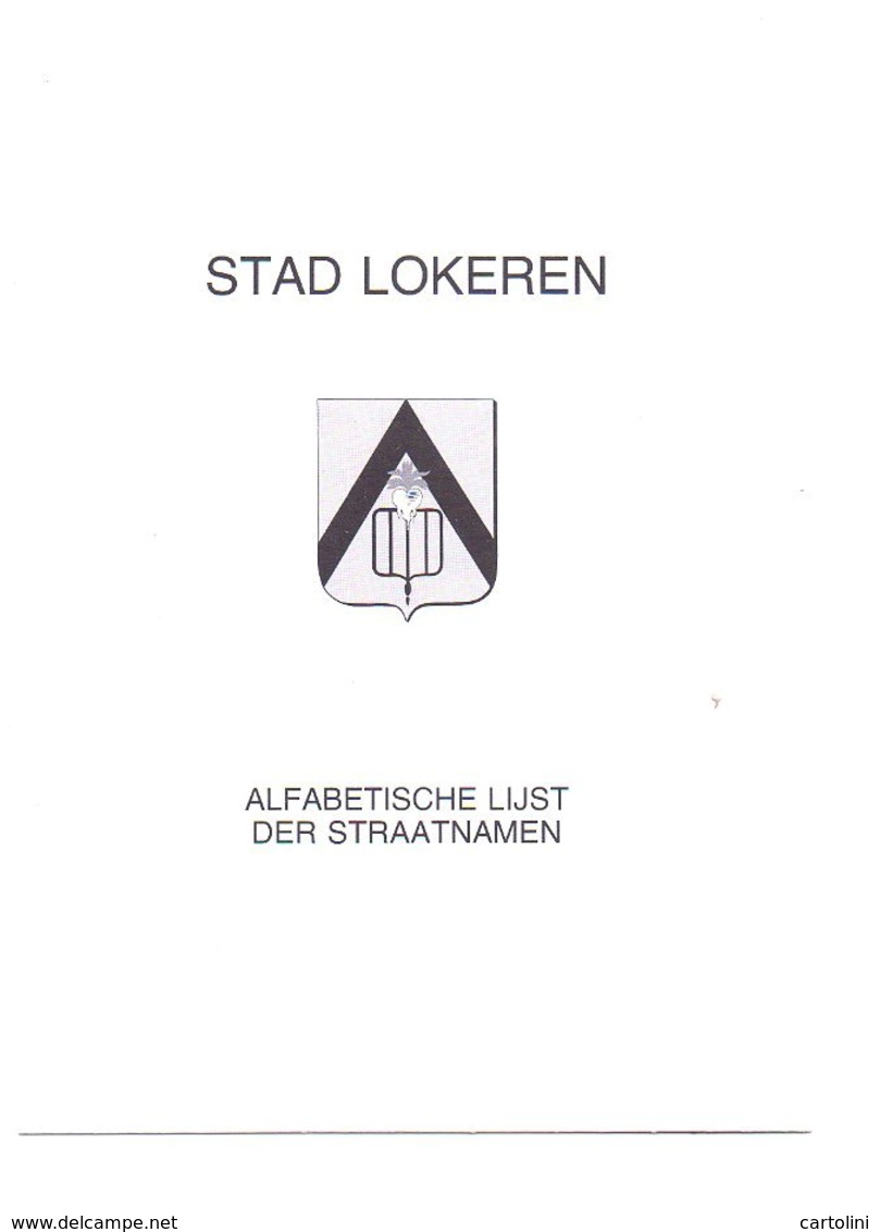 Lokeren Info Gids + Stratenplan 1978   62 Blz - Sonstige & Ohne Zuordnung